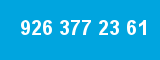 926 377 23 61 926 377 23 61